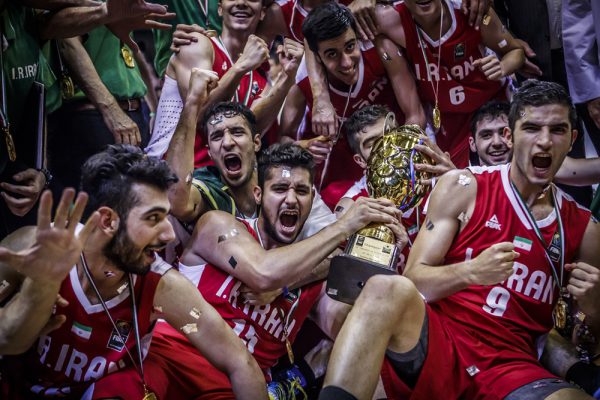 قهرمانی تیم ملی بسکتبال جوانان ایران در مسابقات آسیایی